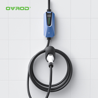 Support de chargeur EV Ovrod Gbt Type 2 Type 1, support de câble de chargeur EV, support de charge EVSE