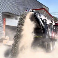 Concasseur mobile 160TPH de contrôle hydraulique à vendre avec pièces de rechange