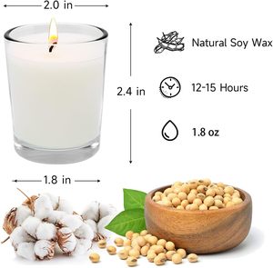 Luxury Double Wall High Quality Borosilicate Glass Candle Jars-Eco-Friendly Heat Resistant Christmas <b>Decor</b> Customizable Colors - Product Image 5