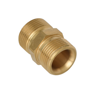 Adaptador de tubería de latón Hanggao M22 14 a M22 15 roscado para accesorios de limpiadores de alta presión - Product Image 5