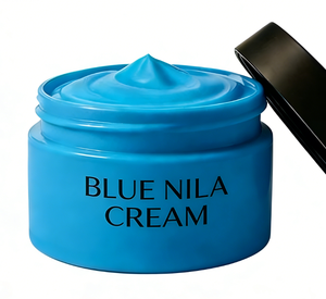 Crème <span class=keywords><strong>Visage</strong></span> Hydratante et Éclaircissante au <span class=keywords><strong>Nila</strong></span> <span class=keywords><strong>Bleu</strong></span> à l'Acide Hyaluronique pour Soin Anti-Rides – Prix Usine - Product Image 2