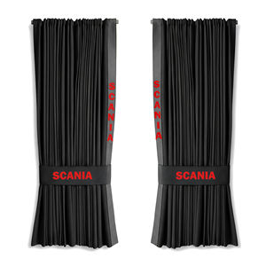 Accessoires de camion de qualité supérieure, couleur personnalisée, rideau de fenêtre de camion 240CM <span class=keywords><strong>X</strong></span> 90CM VOLVO/MERCEDES/DAF/SCANIA/Man/Howo/Renault/Hino - Product Image 1