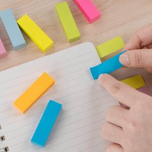 Petites bandes adhésives fortes personnalisées bon marché de papeterie de couleur pastel <span class=keywords><strong>marque</strong></span> de <span class=keywords><strong>page</strong></span> pour livres ensemble de notes autocollantes onglets - Product Image 4