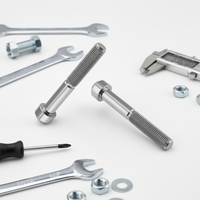 Kit de boulons en titane OEM DIN912 standard M5x12mm et M5x15mm, boulons Torx à tête parapluie hexagonale Gr5 pour pièces de moto et de vélo