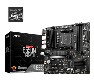 Tarjeta Madre MSI B550M PRO-VDH AM4, DDR4, M.2, PCIe 4.0, HDMI, VGA, DP, Compatible con AMD Ryzen 5000 y Serie 3000, Micro ATX - Product Image 6