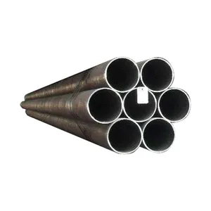 Tuyau et tube ronds noirs d'acier au carbone d'Astm A53 Api 5l