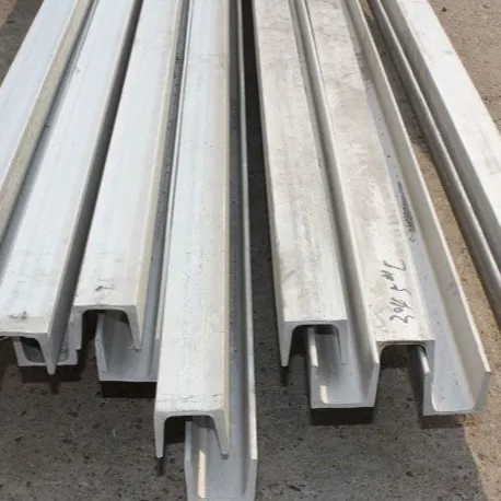 Üretici doğrudan tedarik paslanmaz çelik C profil 50*40mm boyut 304 paslanmaz çelik kanal çeliği