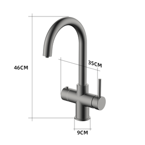Robinet de cuisine 5 en <span class=keywords><strong>1</strong></span> pour eau potable Robinet de purificateur d'eau en acier inoxydable 304 - Product Image 6