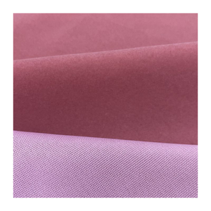 Đồng bằng màu nhung đổ xô vải sợi ngang dệt kim nhà dệt đổ xô vải - Product Image 3