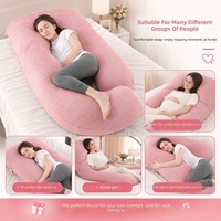 Coussin d'allaitement en forme de C personnalisé, housse en nylon amovible et lavable pour les mamans qui allaitent, prix d'usine en gros