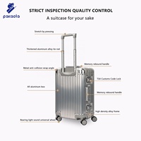 Maleta de Viaje de Negocios con Ruedas Delanteras de 18 Pulgadas, Sistema de Frenos, Ruedas Hinomoto Japonesas, Bolsillo Impermeable