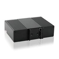Commutateur PoE industriel Gigabit Ethernet 48V OEM, 4 ports PoE 10/100/1000M, 1 port SFP, 1 port RJ45 Uplink, commutateur réseau Ethernet