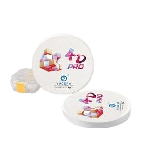 YUCERA 4D Pro Zirconia : Translucidité naturelle 43-57% pour les couronnes dentaires esthétiques |   Durabilité de 1200 MPa - Product Image 2