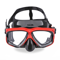 Masque de plongée Aloma avec lentilles de prescription, faible volume, en silicone, anti-buée, verre trempé, pour adultes, natation et plongée sous-marine