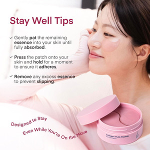 Oem peptide collagen dưới mắt các bản vá lỗi Hàn Quốc làm săn chắc Glowing Hydrating Hydrogel mặt nạ cho đôi mắt sưng húp quầng thâm - Product Image 5