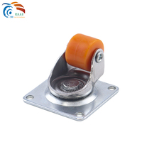 Vente en gros en usine 0.5 pouces Mini petite roue Mobile fleur cadre poulie ronde jouets et petits appareils universel Nylon roulette