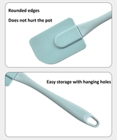 YDM OEM ODM grattoir de cuisine en silicone antiadhésif brosse de mélange d'huile outils de cuisson grattoir à crème