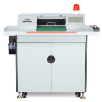 Déchiqueteuse industrielle de documents, largeur d'entrée 440 mm, taille de coupe 6*40 mm, bac de 430 L, pour le recyclage des feuilles de papier, des dossiers et des documents de bureau