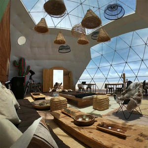 Fabrika toptan kubbe çadır su geçirmez ve UV dayanıklı banyo ile tatil için - Product Image 3