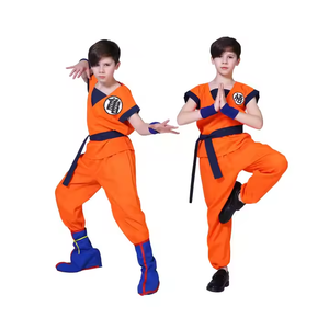 Costume d'anime pour enfants <span class=keywords><strong>Goku</strong></span> <span class=keywords><strong>Cosplay</strong></span> Dress up Boys Monkey King Halloween Costume Full Outfit Set - Product Image 2