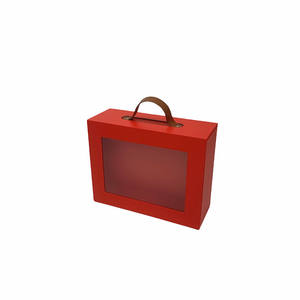 กล่องของขวัญดอกไม้เปิดหน้าต่างสองชั้นกล่องดอกไม้พร้อมกล่องของขวัญ - Product Image 5