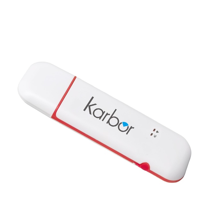 Karbor 4G LTE USB Wi-Fi Dongle with Mini SIM Card VoIP & VPN Support for Wireless Chipset Linux-Based