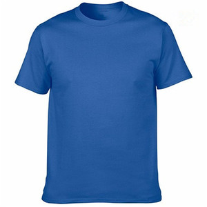 Custom logo printed tshirt men, cotton spandex t shirts - Product Image 6