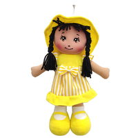 Yuglow Poupée en peluche rembourrable de 12 pouces pour filles, poupée à câliner, jouet éducatif, cadeau d'anniversaire pour enfants