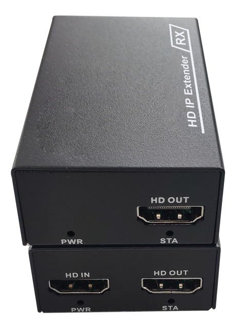 120 Hd Ip Video Extender Rj45 Extension Lan Network Cat6 Utp Hd Transmitter Receiver Tx Rx 1080p Adapter for Cctv Dvr Nvr