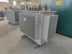 Base de estación de transformador sumergido en aceite trifásico S11 S22 630Kva 11Kv con refuerzo de estabilizador de voltaje de refuerzo de 220V - Product Image 6
