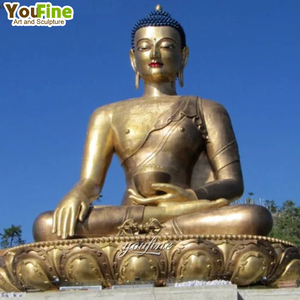 Sculpture de <span class=keywords><strong>Bouddha</strong></span> de haute qualité pour l'extérieur, grandes statues de <span class=keywords><strong>Bouddha</strong></span> <span class=keywords><strong>en</strong></span> bronze indien à vendre - Product Image 5