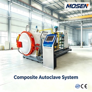 Autoclave horizontal à vapeur ASME CE pour le durcissement des fibres de carbone, destiné à la transformation des matériaux composites FRP - Product Image 1