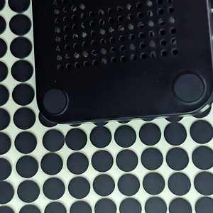 Baojiasheng Silicone Self Adhesive Pads Black Round Square Anti Slip Furniture Protection Pads Customizable Thickness - Product Image 2