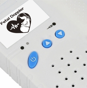Monitor <span class=keywords><strong>Fetal</strong></span> Doppler Portátil a Buen Precio, Detector Digital de Latidos del Corazón del Bebé, Monitorización de la Frecuencia Cardíaca <span class=keywords><strong>Fetal</strong></span>, Uso Prenatal en el Hogar - Product Image 6
