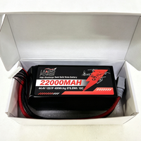 Batterie Lipo pour drone FPV UAV haute densité de puissance 44,4V semi-solide 400Wh/Kg 450Wh/Kg 22000mAh 22AH avec connecteur XT60 / XT90 QS9L