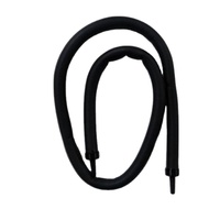Diffuseur d'air noir à bulles pour aquariums, raccord de tuyau mural pour pompes et systèmes hydroponiques, 20cm/60cm/120cm