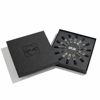 Coffret découverte, mini collection d'échantillons de parfum, parfum de luxe premium pour promotion, boîte de luxe, parfum en cuir écologique