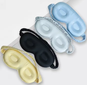 Design personalizzato all'ingrosso 19/22mm seta di gelso 3D pura seta copertura per occhi benda per il sonno e la salute degli occhi - Product Image 1