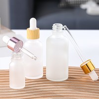 Vente en gros de flacons compte-gouttes transparents vides, flacons d'huile essentielle 10 ml, 5 ml, 15 ml, 30 ml pour cosmétiques
