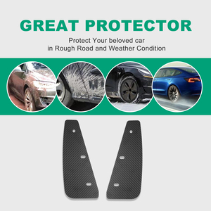 Carbon Fiber Front <strong>Mud</strong> <strong>Flaps</strong> No Drilling Splash <strong>Guard</strong> Exterior Accessories Pack Fit Toyota GR Yaris 2020-2026 - Product Image 4