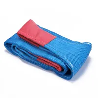 Yeni 10-20 Ton Turuncu Polyester Düz Örgülü Kaldırma Askısı 5:1/6:1/7:1 Gözden Göze Kaldırma Askıları CE/GS Sertifikalı Kaldırma Uygulamaları için