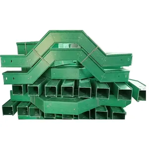 Insulated Frp Channel Wire Trough Weather Resistant Grp Glass Fiber Plastic Channel Cable Trunking