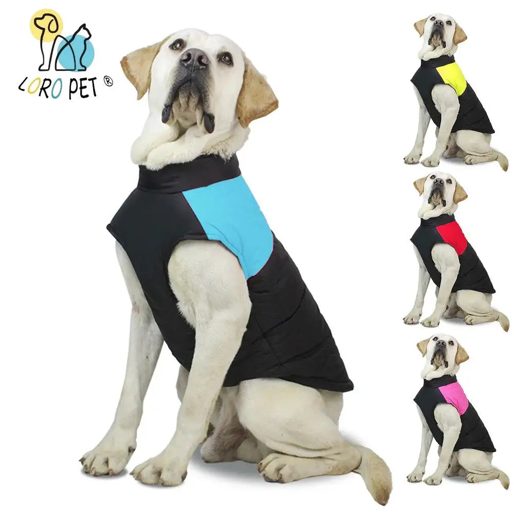 Manteau De Chien chaud Imperméable Réfléchissant Chien Doudoune Gilet pour Temps Froid