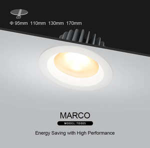 Iluminación moderna de alta calidad foco de luz LED foco para dormitorio sala de estar downlights - Product Image 5