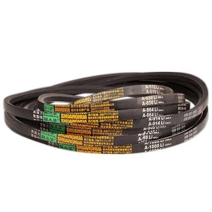 Courroie trapézoïdale Shuanghua de type A, 20 mm, en caoutchouc, pour machines industrielles et agricoles, taille standard - Product Image 1