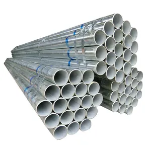 Tubo de acero galvanizado hueco rectangular tubo de acero galvanizado tubo cuadrado de GI BS 60 tubo de acero cuadrado galvanizado placas calientes