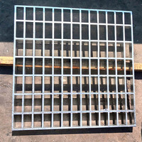 Grille de circulation en treillis soudé ultra-résistant en acier galvanisé pour eaux pluviales, certifiée ISO9001/CE, soudée