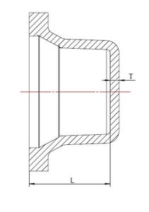 Ductile iron MJ Socket Cap - Product Image 5