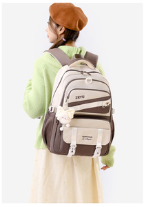 2026 Trending Fashionable <b>Children's</b> School Bags for Girls Large Capacity Casual Teenagers Students <b>Backpack</b> Mochilas Escolares - Product Image 2