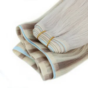 Virgin Hair Tape Hair Extension Invisible Tape In Seamless Human Hair Extension